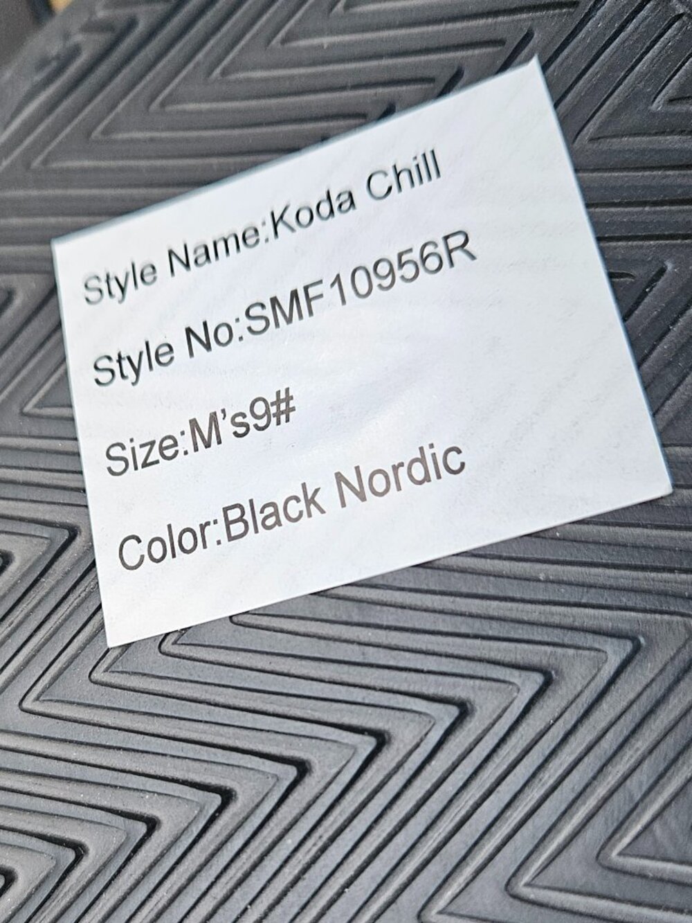 NWOT Sanuk Koda Chill Black Nordic Sidewalk Shoes Sz 9 - Picture 3 of 8